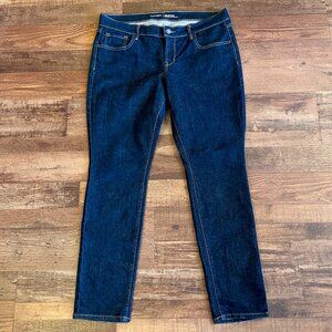 Old Navy Womens Jeans Original Mid Rise Dark Wash Size 12 Short